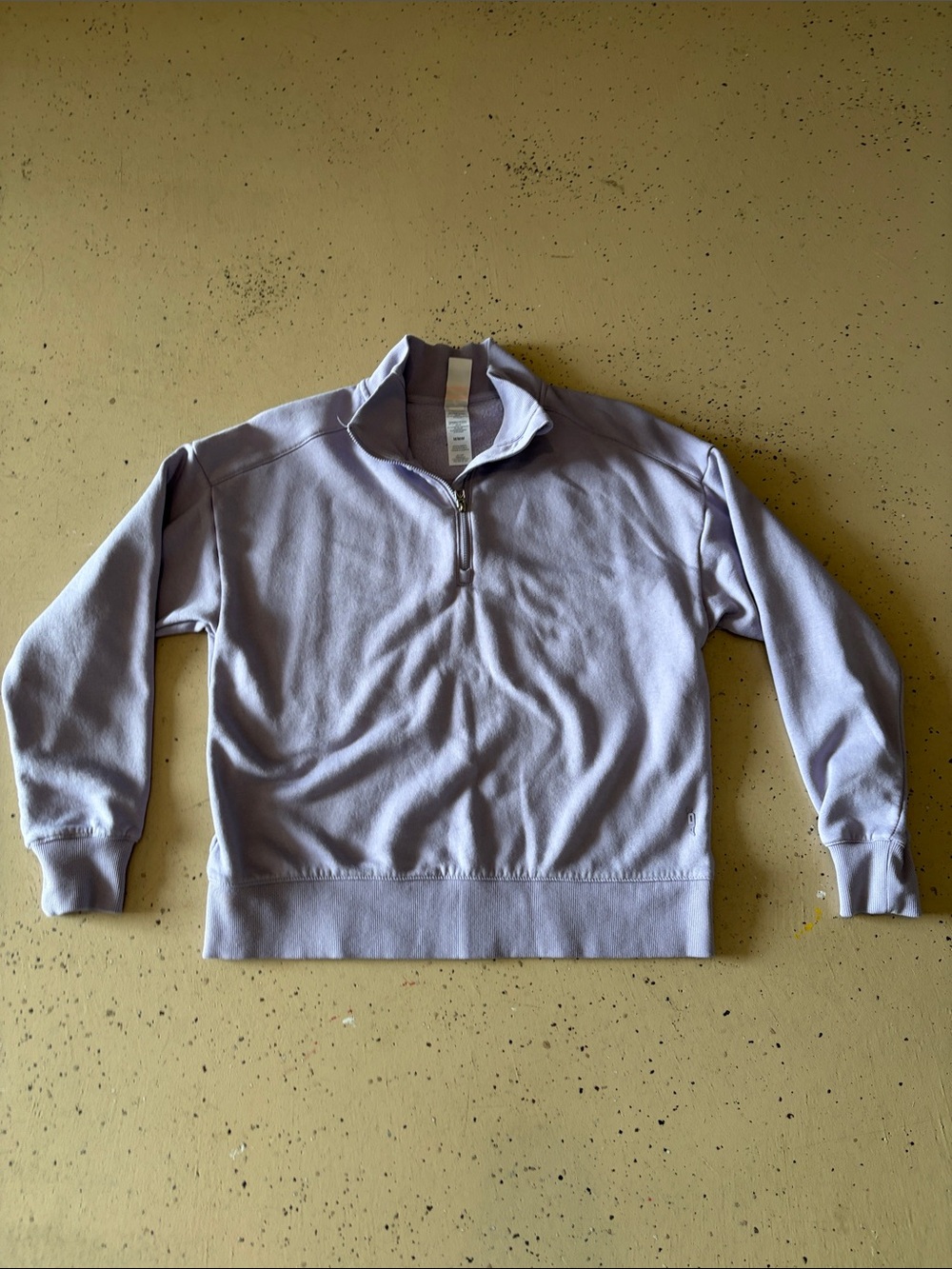 Head Lavender Quarter-Zip Pullover Sweatshirt